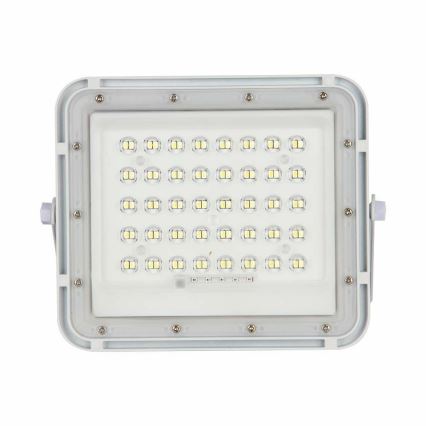 Proyector solar LED regulable de exterior LED/6W/3,2V IP65 6400K 5000 mAh blanco + mando a distancia
