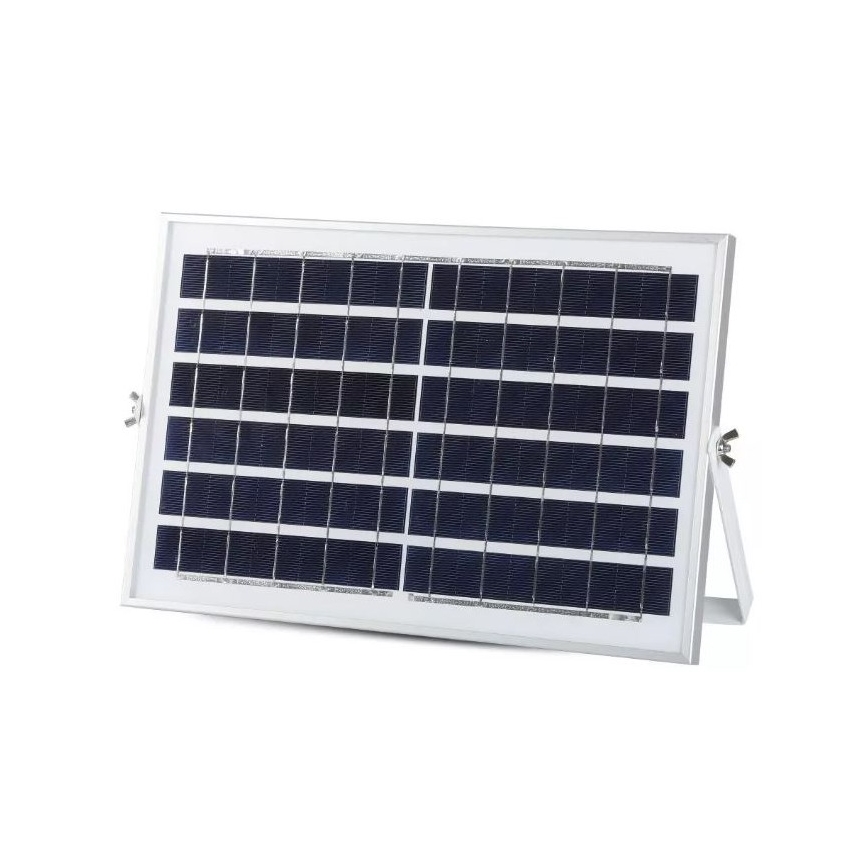 LED Proyector solar regulable LED/12W/3,2V 6000K IP65 5000 mAh + control remoto