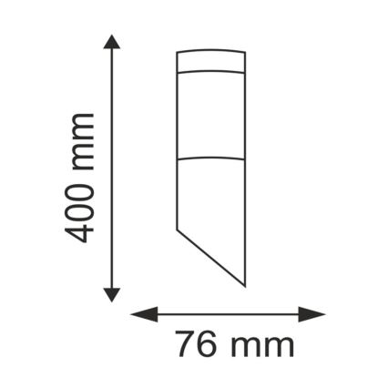 Aplique de pared LED regulable para exterior LIVIA 1xE27/6W/230V 2700-6500K Wi-Fi IP44 plateado