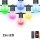 LED RGB+CCT Cadena de exterior regulable GARLAND 15xLED/1W/230V 15m Wi-Fi Tuya IP65 + control remoto