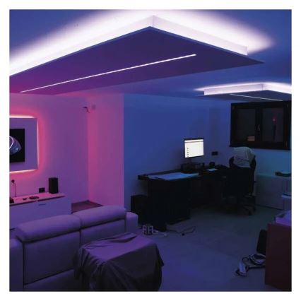 LED RGB+CCT Tira regulable GOSMART LED/21W/230V 5 m 2700-6500K IP44 Wi-Fi + control remoto