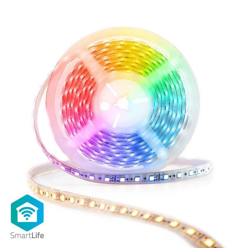LED RGB Cinta de Wi-Fi inteligente LED/15W/230V 2700 - 6500K 5 m