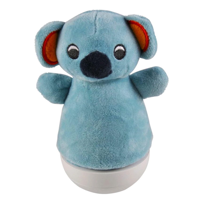 LED RGB Lámpara de noche infantil con melody 3xAAA/5V koala