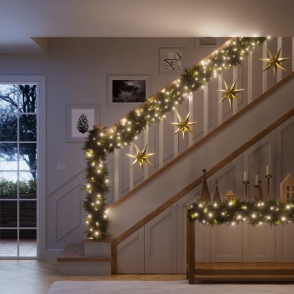Nanoleaf - LED RGBW Cadena de Navidad para exteriores ESSENTIALS 250xLED 2x10m 2700-6500K Wi-Fi IP44