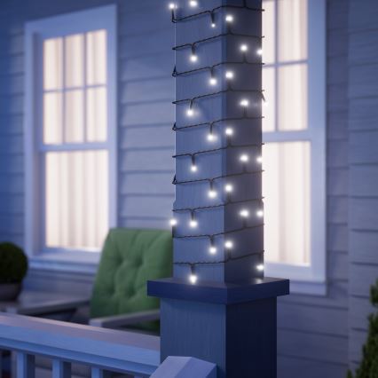 Nanoleaf - LED RGBW Cadena de Navidad para exteriores ESSENTIALS 250xLED 2x10m 2700-6500K Wi-Fi IP44