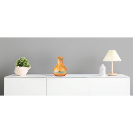 LED RGBW Difusor de aromas y humidificador de aire LED/230V 500 ml Wi-Fi + control remoto