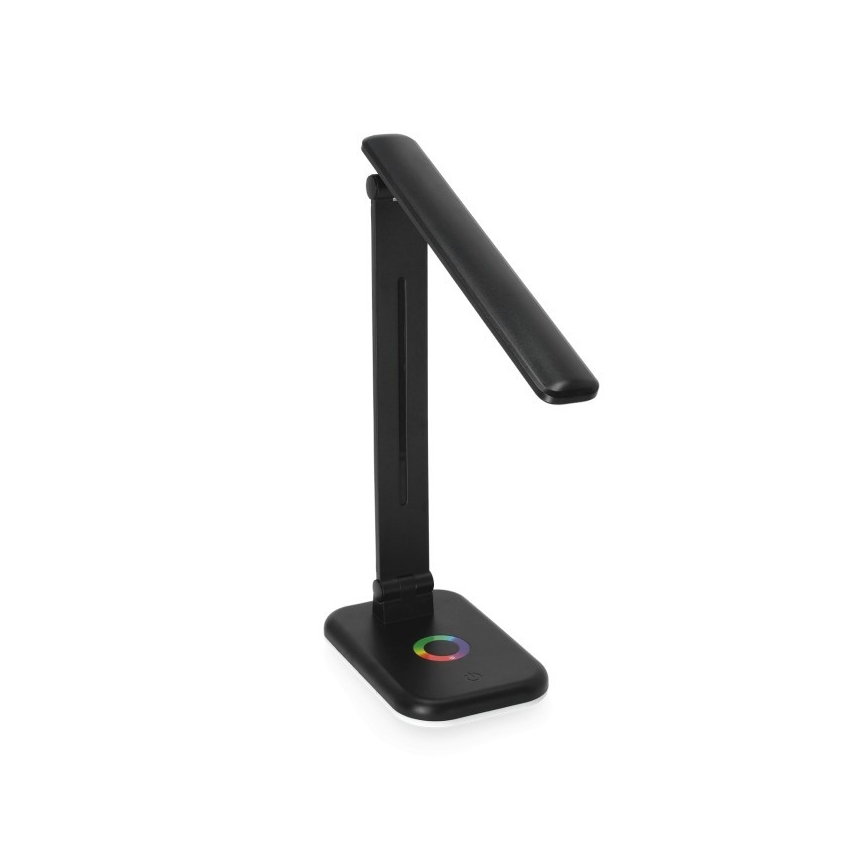 LED RGBW Lámpara de mesa regulable NOBLITE LED/7W/5V 3000/4000/6500K negro