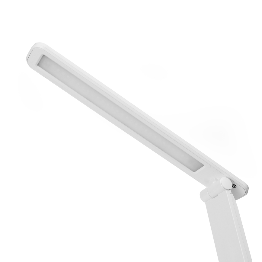LED RGBW Lámpara de mesa táctil regulable con cargador inalámbrico, mostrar y Puerto USB MAGNUS LED/6W/5V 3000-6500K blanco