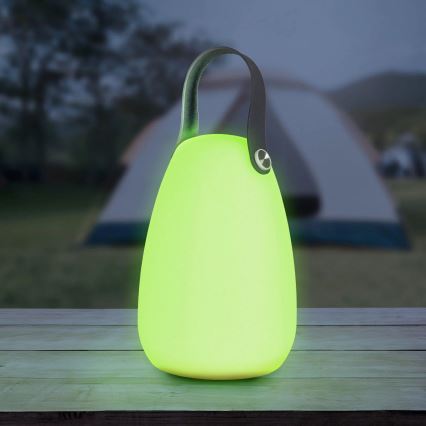 LED RGBW Lámpara solar CANARIA LED/2W/1,2V 400 mAh IP44 blanco