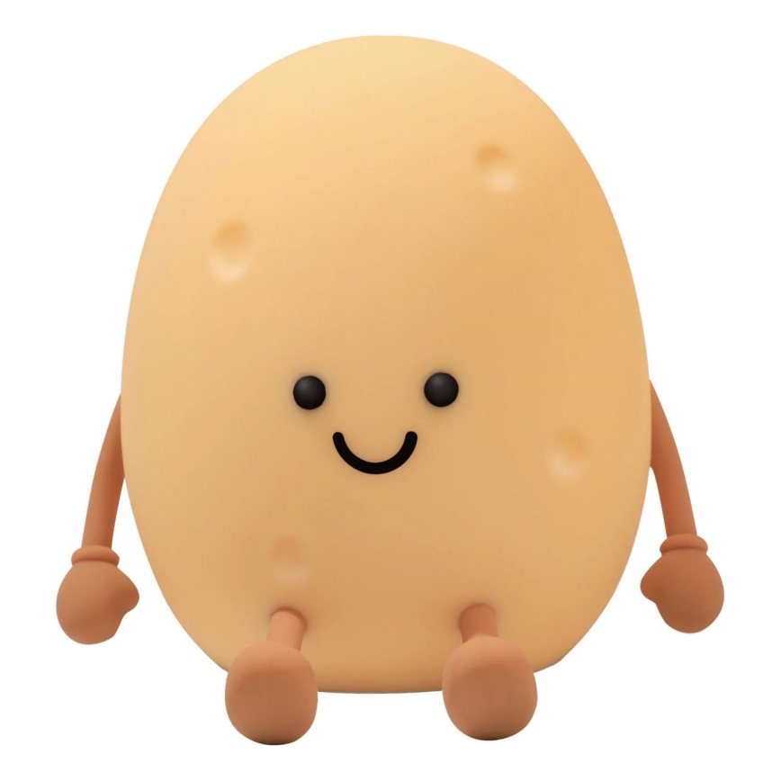 LED RGBW Lámpara táctil infantil regulable POTATO LED/2W/5V USB 1200 mAh patata