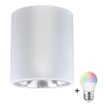 LED RGBW ТDimmerable ТSpotlight JUPITER 1xE27/6.5W/230V 2700-6500K Wi-Fi діаметр 13 см білий