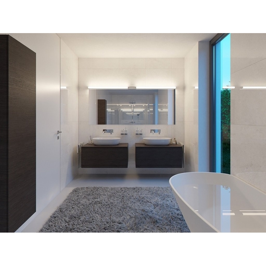 LED2 - Aplique de baño LED TONDA LED/18W/230V IP44 3000K/4000K