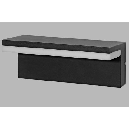 LED2 - Aplique de exterior LED HUGO LED/9W/230V IP54 3000K/4000K