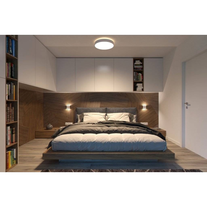 LED2 - Aplique LED de exterior FLAT 2xLED/3W/230V IP65 3000K/4000K/5700K blanco