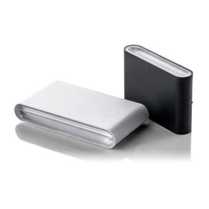 LED2 - Aplique LED de exterior FLAT 2xLED/3W/230V IP65 3000K/4000K/5700K blanco