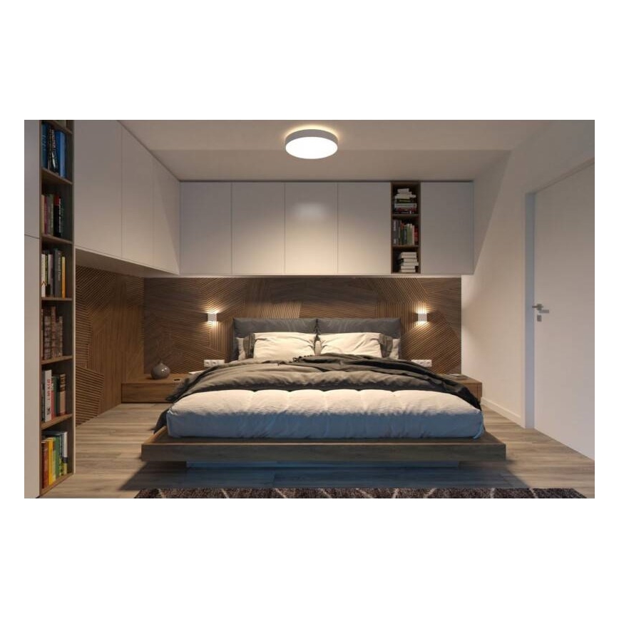 LED2 - Aplique LED de exterior FLAT 2xLED/5W/230V IP65