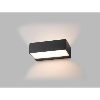 LED2 - Aplique para exterior LED KVADER LED/9W/230V IP54