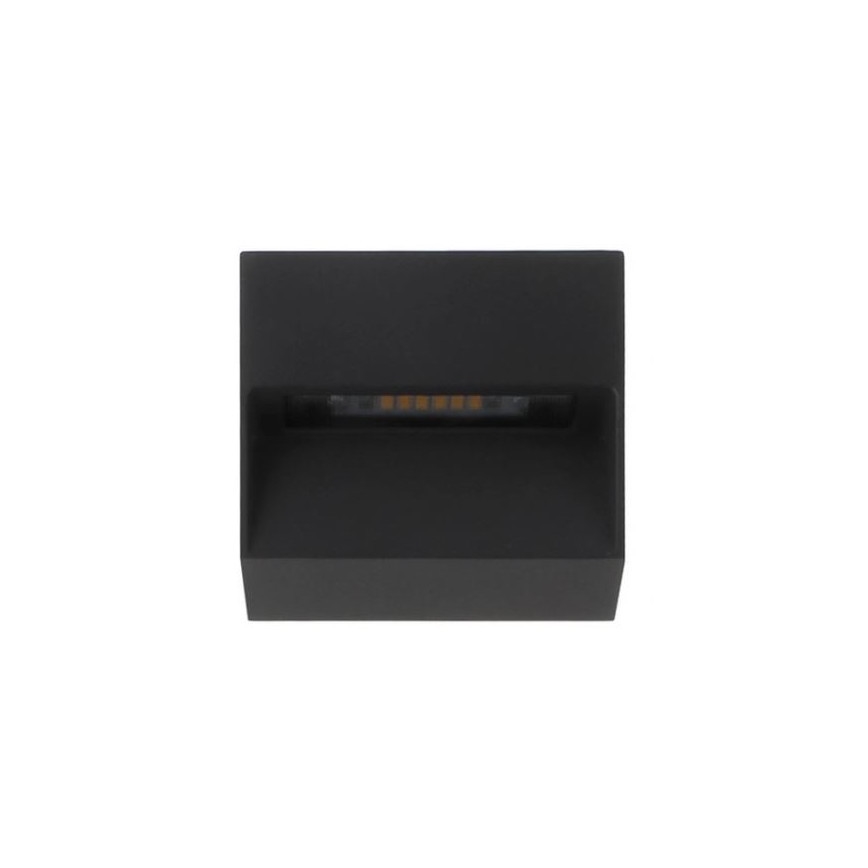 LED2 - Aplique para exterior LED STEP ON LED/3W/230V antracita IP54