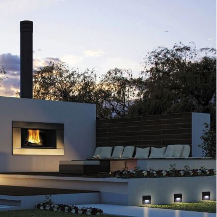 LED2 - Aplique para exterior LED STEP ON LED/3W/230V antracita IP54