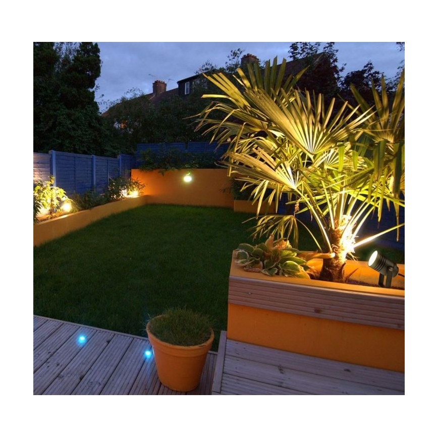 LED2 - Foco NAVY 1xGU10/42W/230V antracita IP54