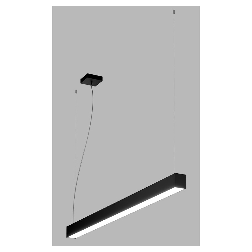 LED2 - Lámpara de araña LED con cable NOLI LED/40W/230V 3000K/3500K/4000K negro