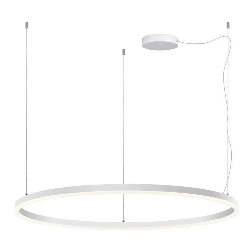 LED2 - Lámpara de araña LED regulable CIRCLE LED/80W/230V 3000K/4000K diá. 100 cm blanco