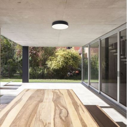 LED2 - Plafón de exterior con sensor DRUM LED/21W/230V IP65 3000K/4000K/6500K