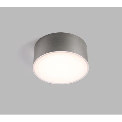 LED2 - Lámpara de techo LED BUTTON LED/17W/230V plateado