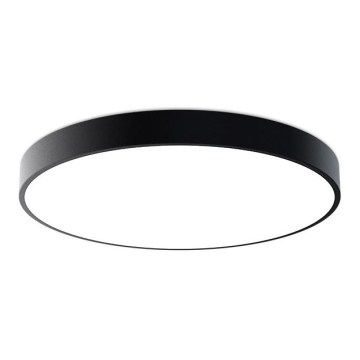 LED2 - Lámpara de techo LED MONO SLIM LED/60W/230V 3000K/4000K Ø 60 cm negra