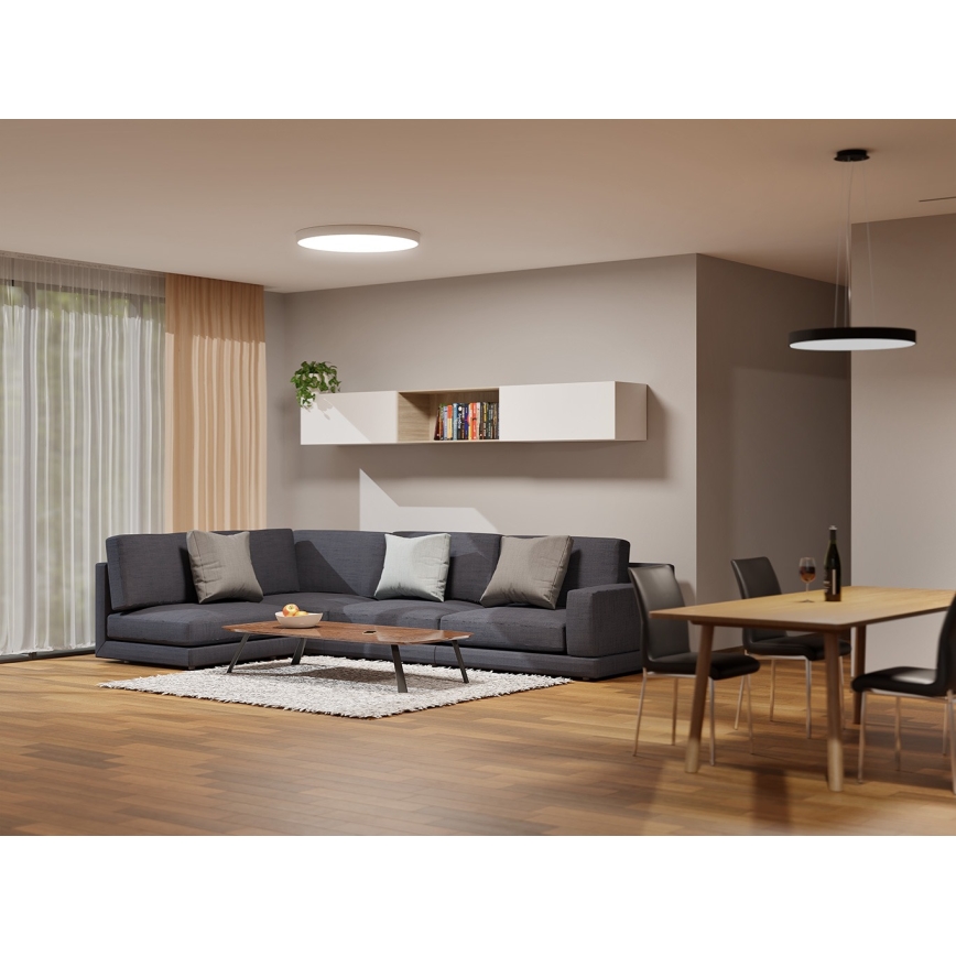 LED2 - Lámpara de techo MONO SLIM LED/30W/230V 3000/4000K Ø 40 cm blanca