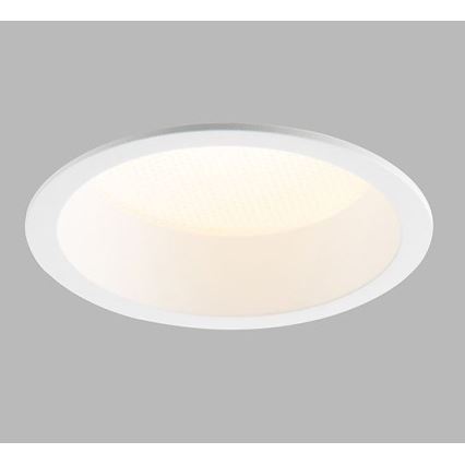 LED2 - Lámpara empotrable de baño LED regulable ZETA LED/10W/230V 3000K IP44