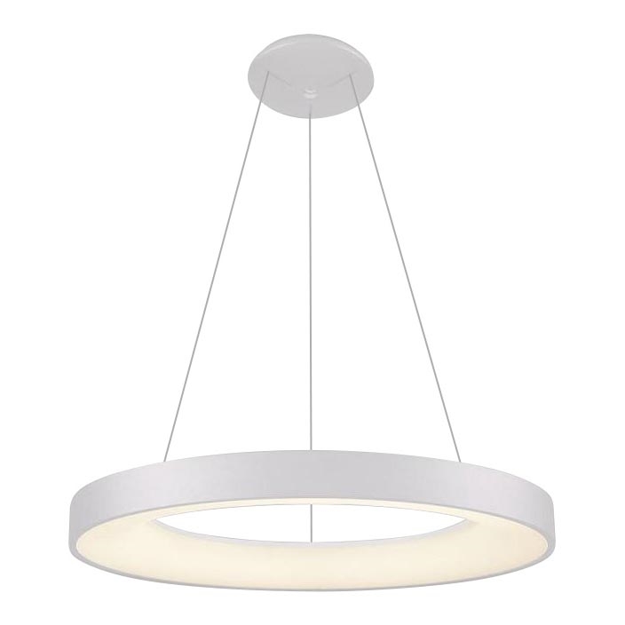 LED2 - Lámpara LED colgante BELLA LED/50W/230V 3000K diá. 60 cm blanco