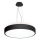LED2 - Lámpara LED colgante ROTO LED/48W/230V 2700K/3300K/4000K IP40 negro diá. 40 cm