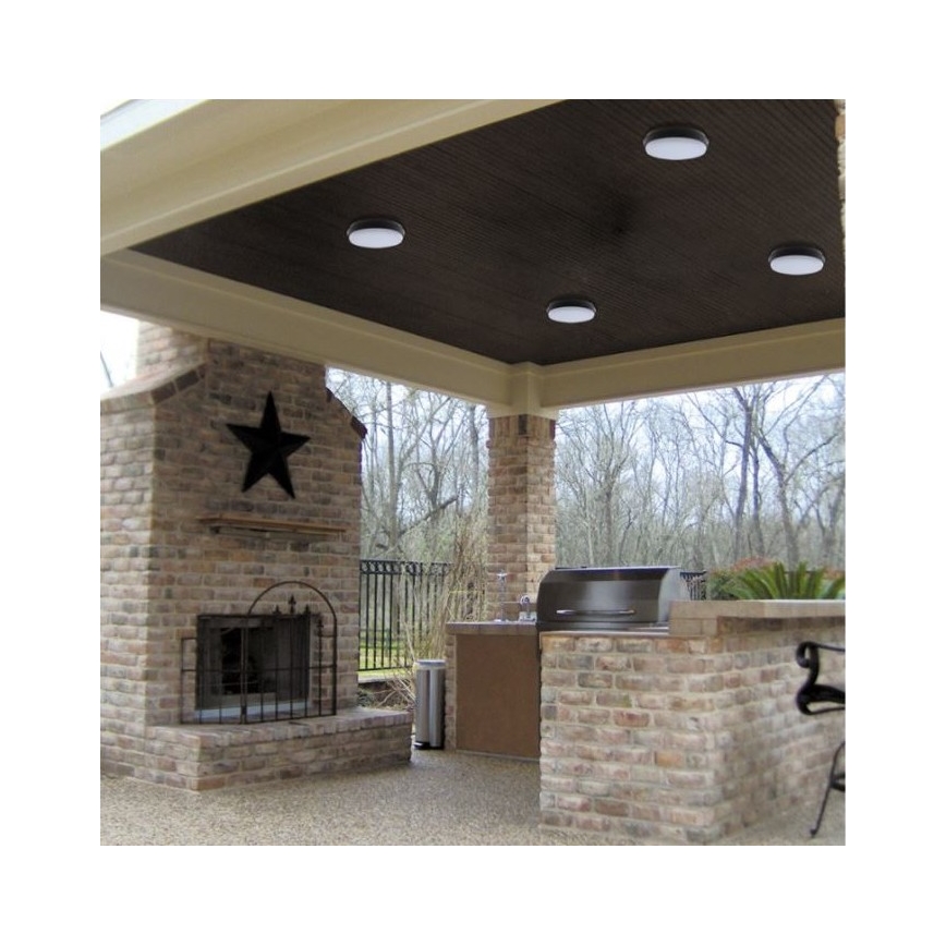 LED2 - Plafón exterior LED LUNA LED/25W/230V IP54 redondo