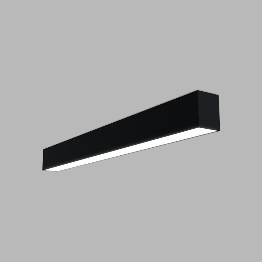 LED2 - Plafón LED LINO LED/24W/230V 3000/3500/4000K 90 cm negro