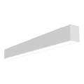 LED2 - Plafón LED LINO LED/24W/230V 3000K/3500K/4000K blanco 90 cm