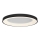 LED2 - Plafón LED regulable BELLA LED/80W/230V 3000K/4000K negro