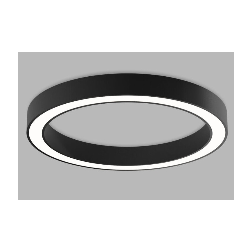 LED2 - Plafón LED regulable SATURN LED/60W/230V 3000K/4000K negro