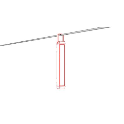 Ledlenser AF2R - Lámpara de trabajo LED recargable y regulable, IP54, 1000 lm, 50 h