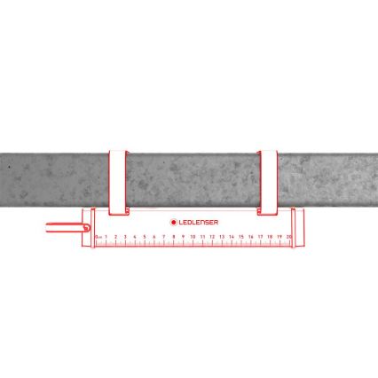 Ledlenser AF2R - Lámpara de trabajo LED recargable y regulable, IP54, 1000 lm, 50 h