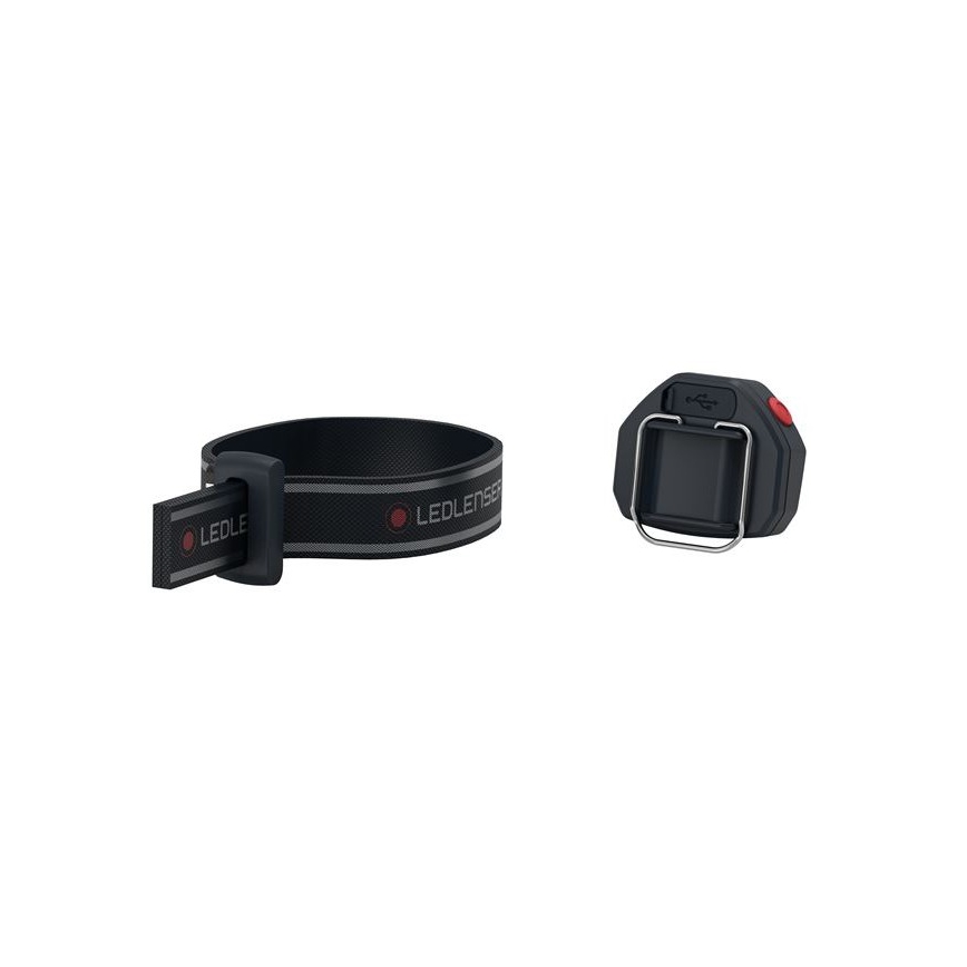 Ledlenser CU2R - Luz de señalización LED/280 mAh, negra