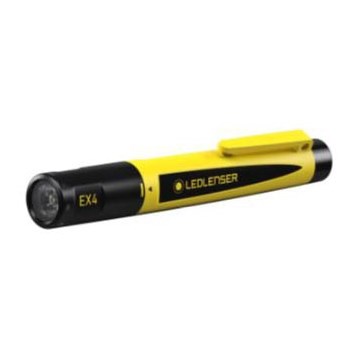 Ledlenser EX4 - Linterna LED 2x AAA, IP66, 50 lm, amarilla