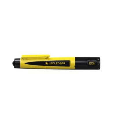 Ledlenser EX4 - Linterna LED 2x AAA, IP66, 50 lm, amarilla