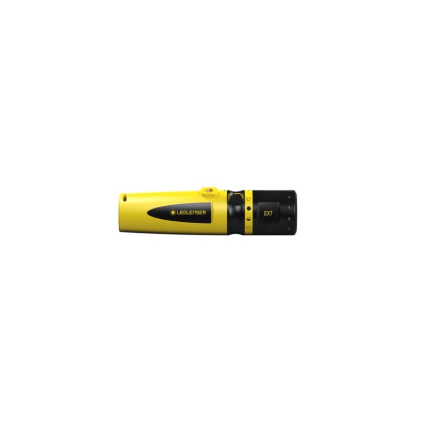 Ledlenser EX7 - Linterna LED regulable LED/3xAA IP68 200 lm amarilla