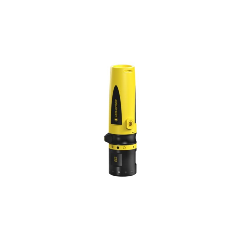 Ledlenser EX7 - Linterna LED regulable LED/3xAA IP68 200 lm amarilla