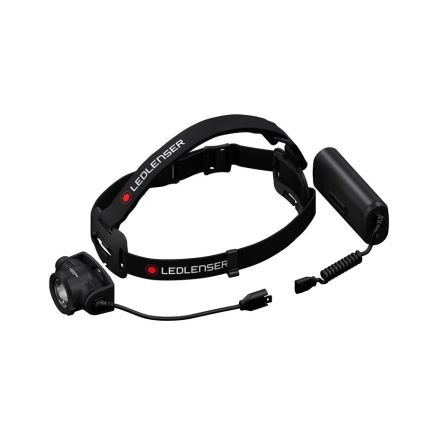 Ledlenser H15R CORE - linterna frontal recargable LED regulable LED/4800 mAh IP67 2500 lm 80 h negra