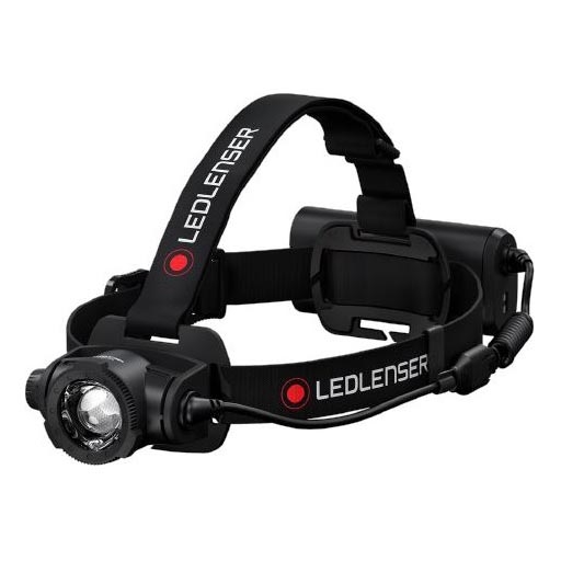 Ledlenser H15R CORE - linterna frontal recargable LED regulable LED/4800 mAh IP67 2500 lm 80 h negra