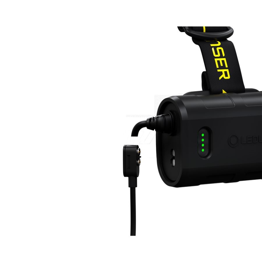 Ledlenser H15R WORK - linterna frontal recargable LED regulable, 4800 mAh, IP67, 2500 lm, 70 h, negra