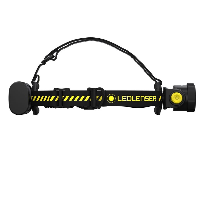 Ledlenser H15R WORK - linterna frontal recargable LED regulable, 4800 mAh, IP67, 2500 lm, 70 h, negra