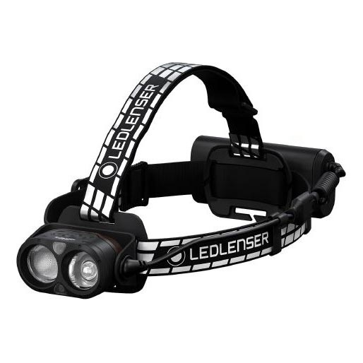 Ledlenser H19R SIGNATURE - linterna frontal recargable LED regulable, 4800 mAh, IP68, 4000 lm, 20 h, negra
